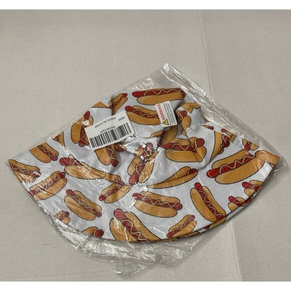 Hot Dog Packable Unisex Bucket Hat New In Package - Picture 4 of 5